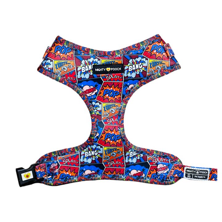 Adjustable Harness - Pop Art⚡ for wholesale by Mighty Pooch