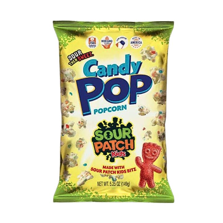 Candy Pop Sour Patch Kids Popcorn 6x149g pour la vente par CargoPirate