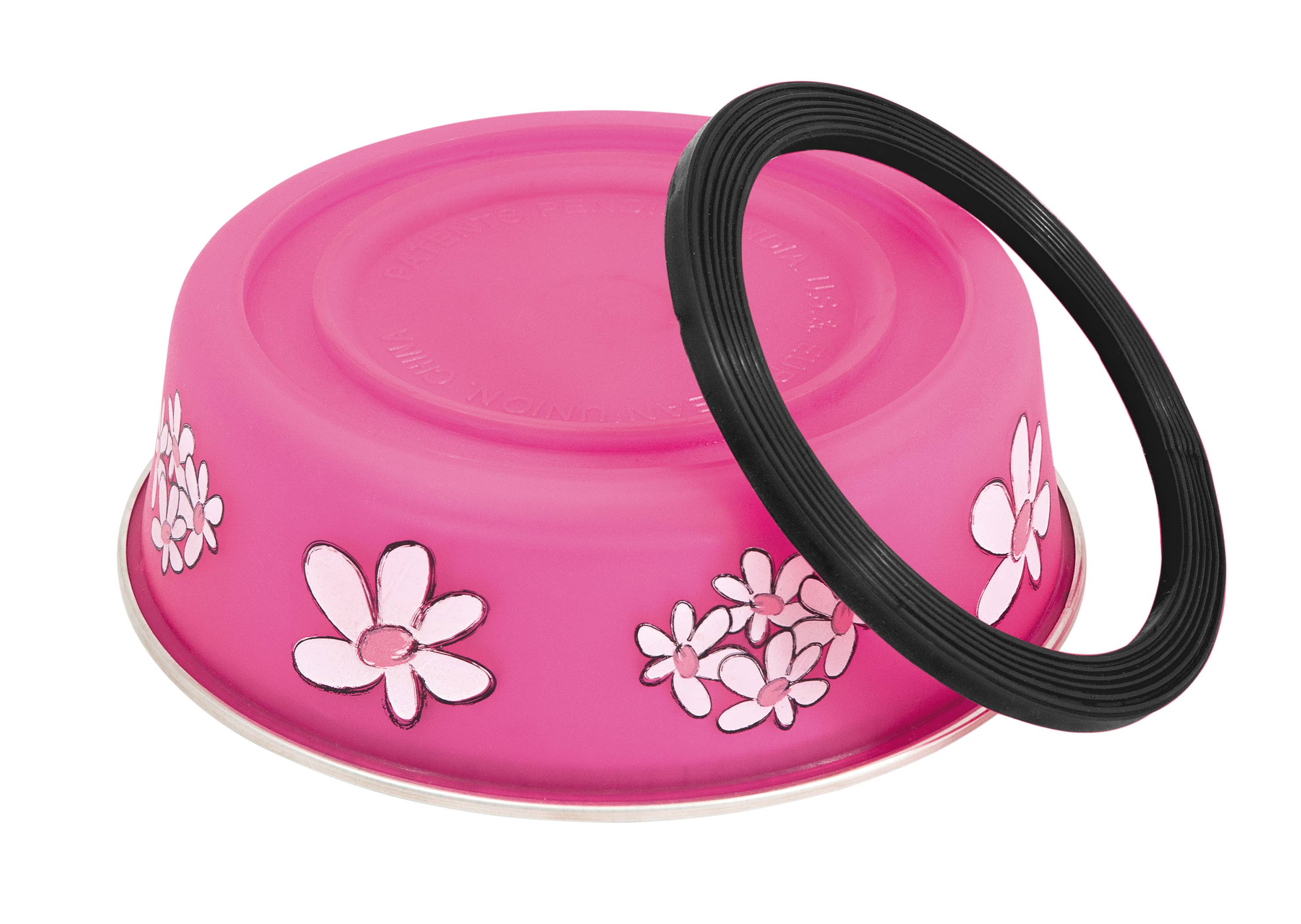 Nayeco - Vente Gamelle – chat et chien - Gamelle en acier inoxydable Blossom pour chien9