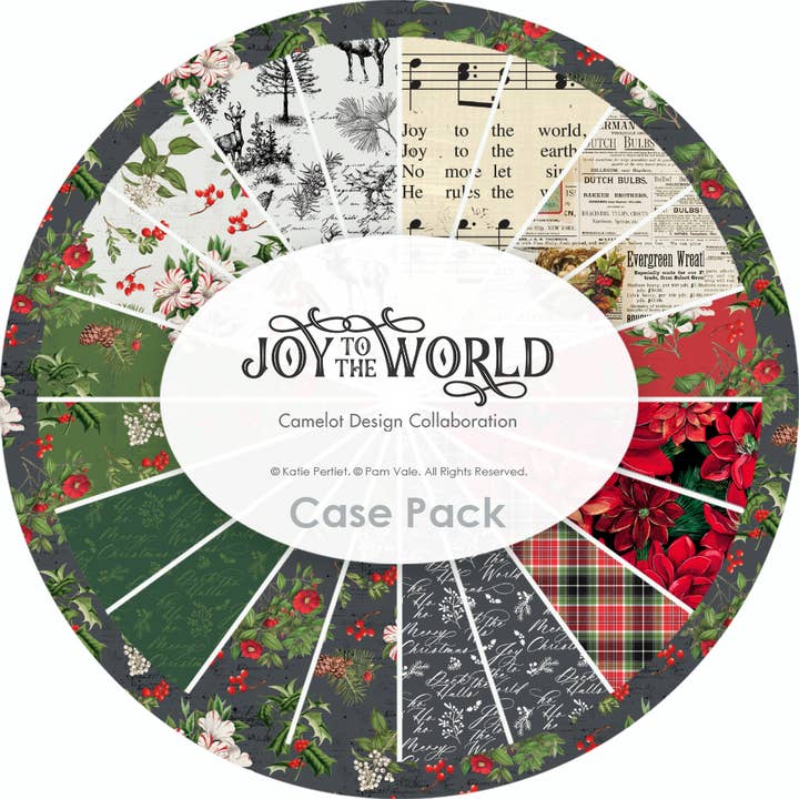 Joy to the World Collection Case Pack (110 Yards) for wholesale by Camelot