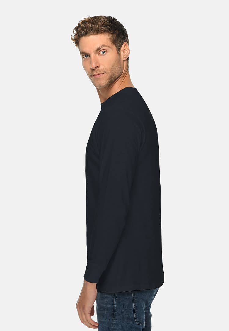 Lane Seven Apparel - Vendita all'ingrosso Maglietta - Uomo - Maglietta girocollo a maniche lunghe6