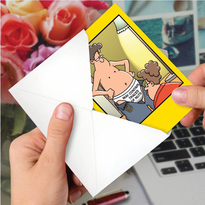 NobleWorks - Wholesale Everyday Greeting Card - NobleWorks - Traces Of Nuts - All Occasions Card3