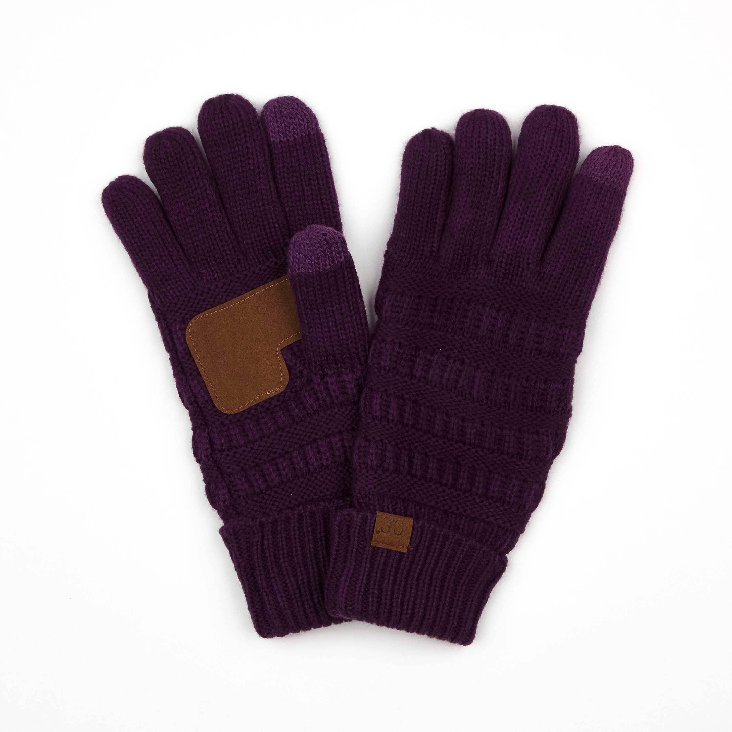 Truly Contagious - Wholesale Gloves - Women's - CC Fleece Lined Touchscreen Gloves ( G-25 )12
