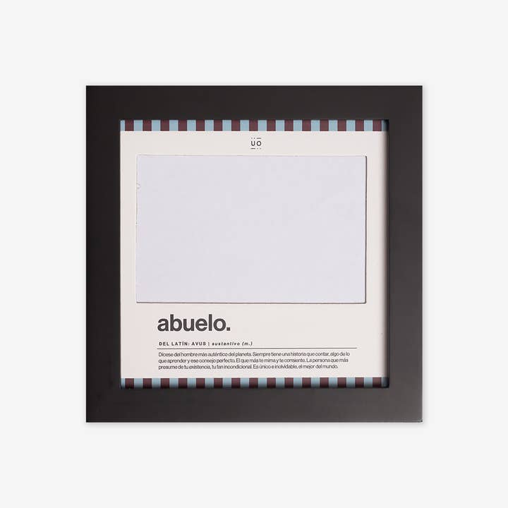 Tweekleurig fotolijst "Opa. Definitie" voor wholesale door UO