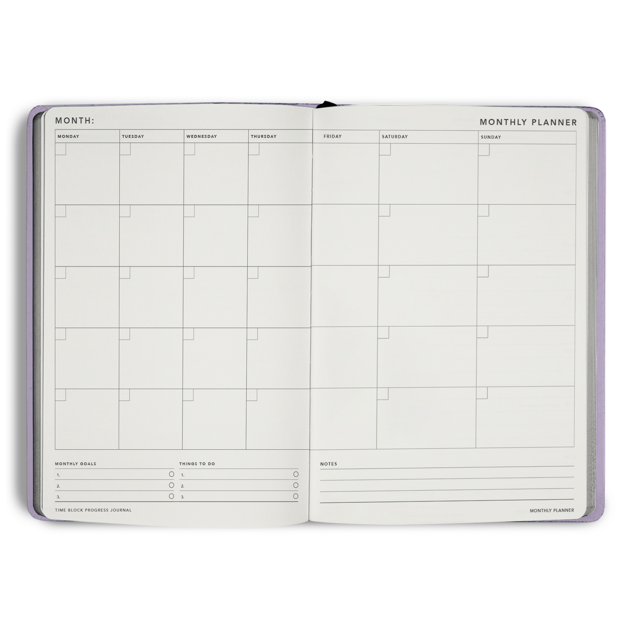 MiGoals - Wholesale Journal/Diary - Time Block 90 Day Progress Journal9