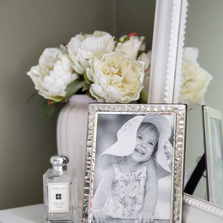 EDZARD - Venta al por mayor Figura decorativa - Marco de fotos Pavia (15 x 20 cm), plateado, protección contra el deslustre3