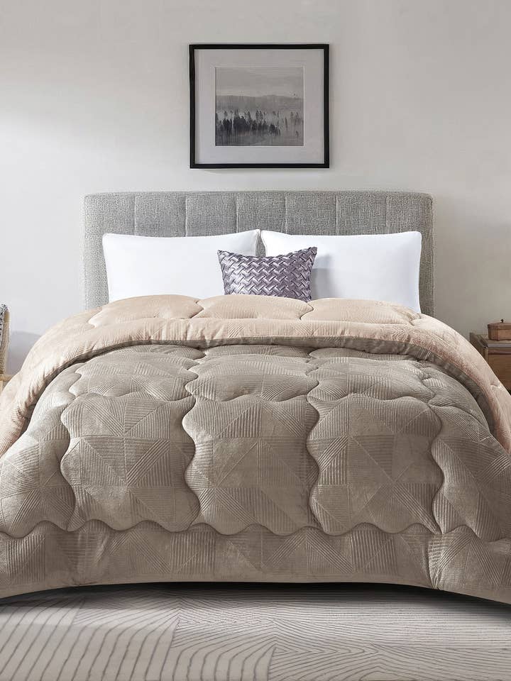 Edredão NIVORO CREME por atacado de MADI