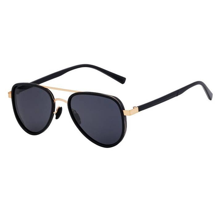 UZ Wholesale Store - Wholesale Sunglasses - Men's - Men's Polarized Frogman Sunglasses With Double Beams