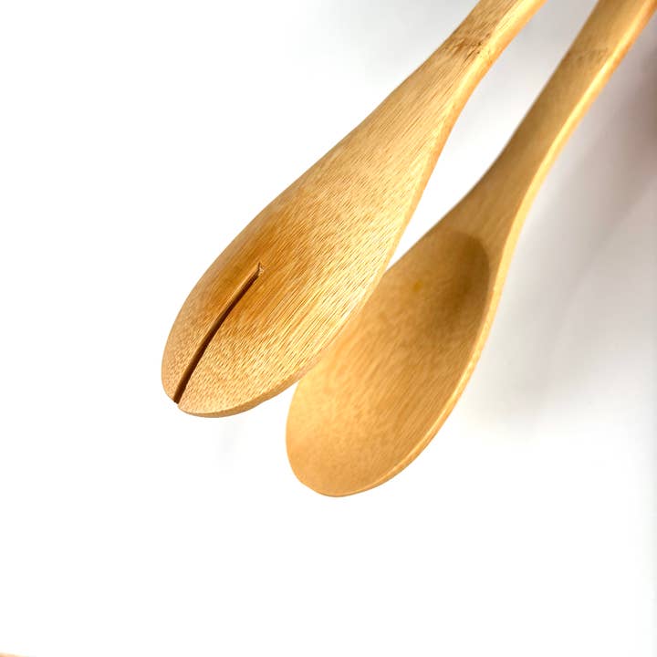 Bamboo Switch - Wholesale Kitchen tong - Bamboo Tong with Slated Side1