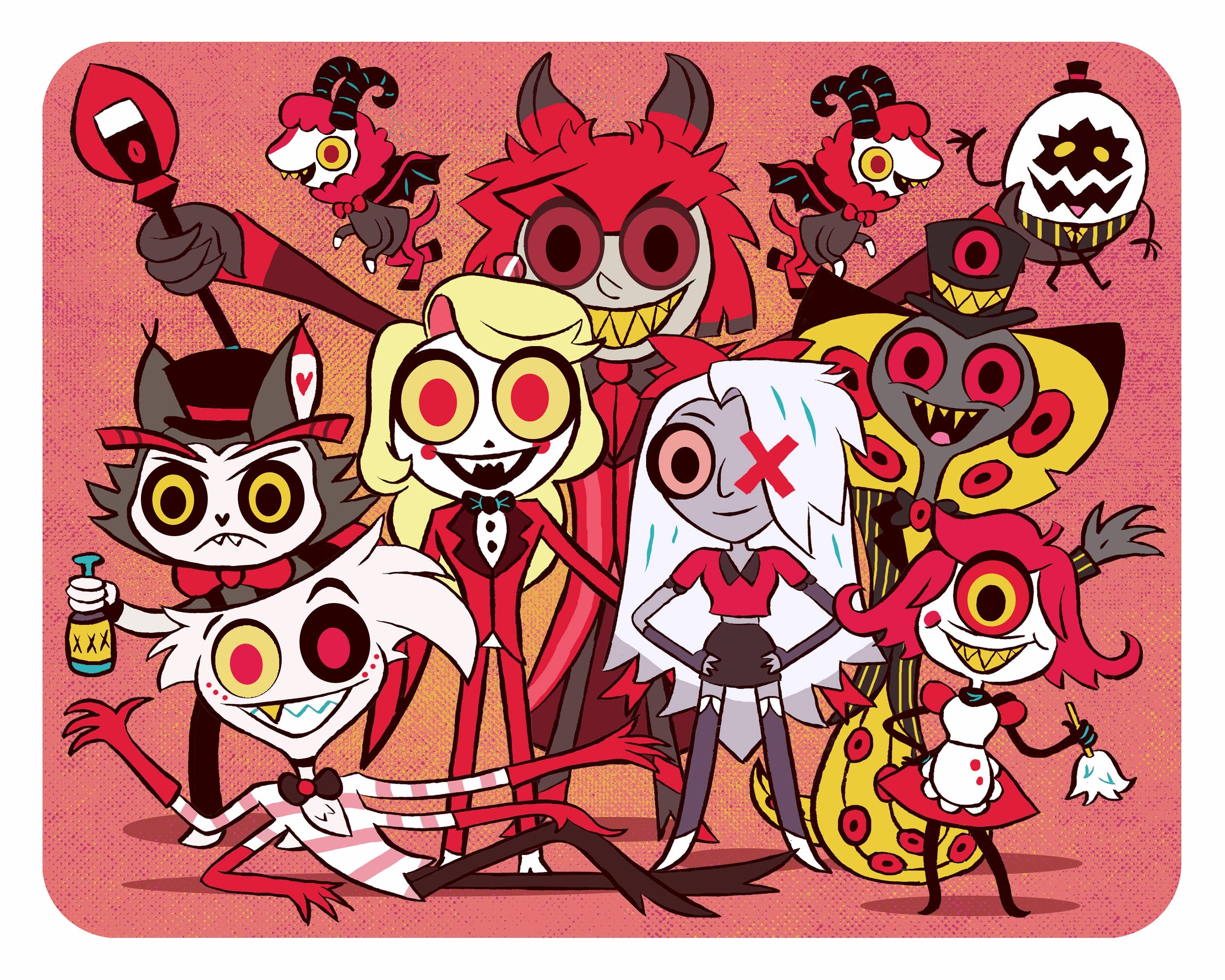 Jellykoe - Wholesale Art Print - "Hazbin Hotel" 8 x 10 art print0