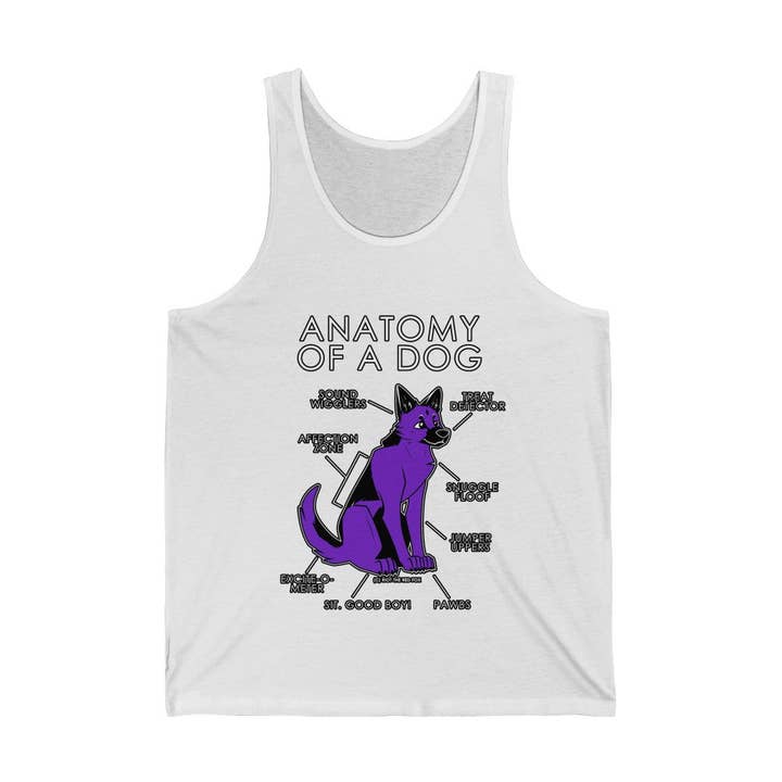 Dog Purple - Débardeur pour la vente par Artworktee