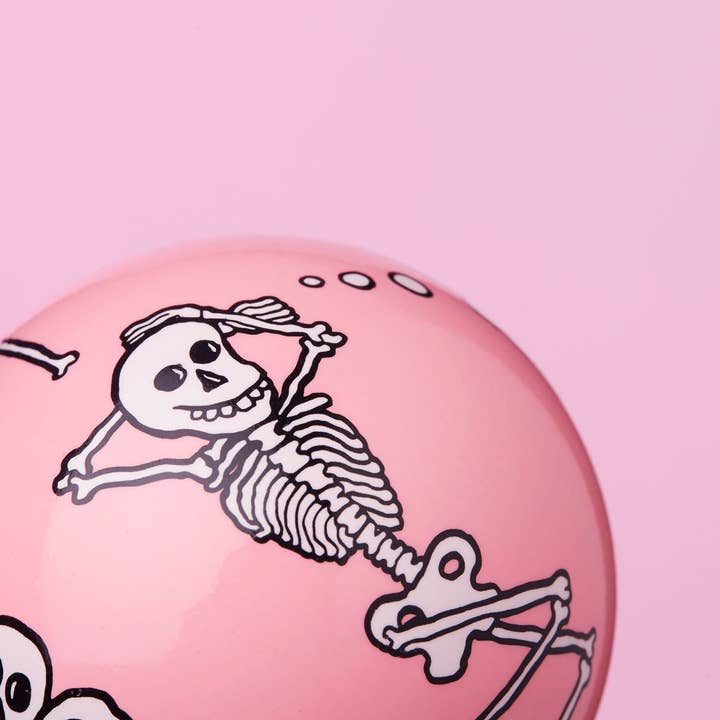 KROM KENDAMA - Wholesale Wood Toy - Kids - KROM · SKELETONS PINK · KENDAMA