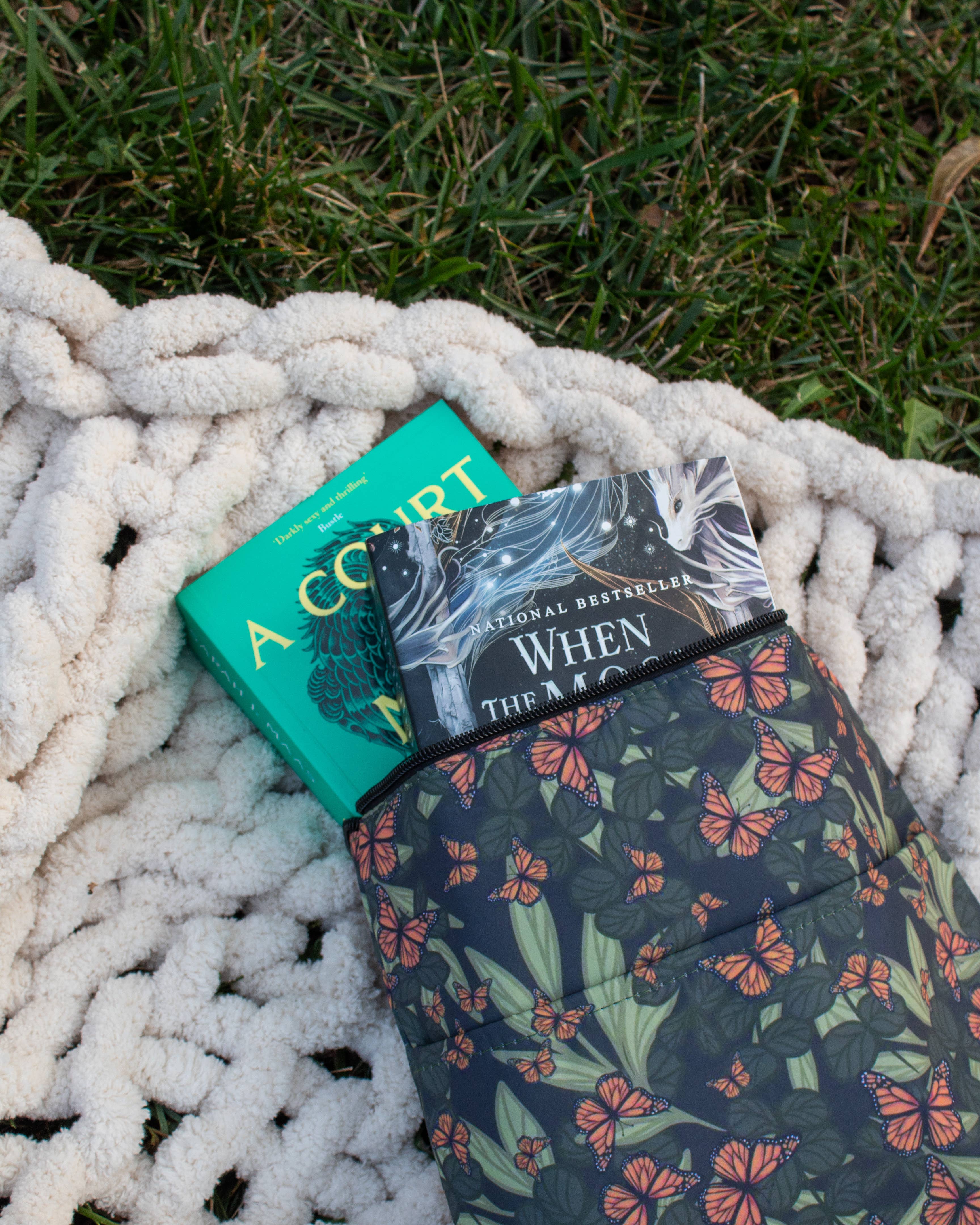 Meaggie Moos - Wholesale Book Cover - Book / Tablet Sleeve | Butterfly Garden10