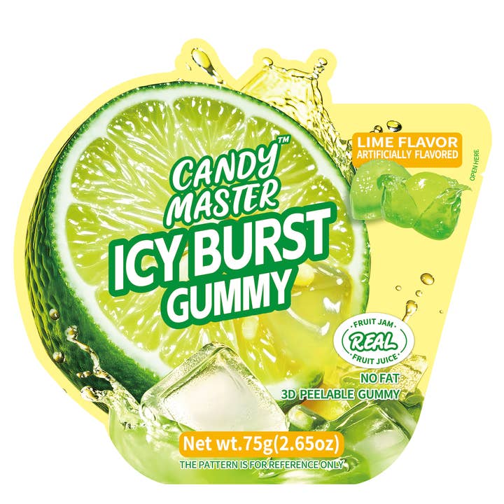 Candy Master ICY Burst Gummy – Lime for wholesale by Happy Global