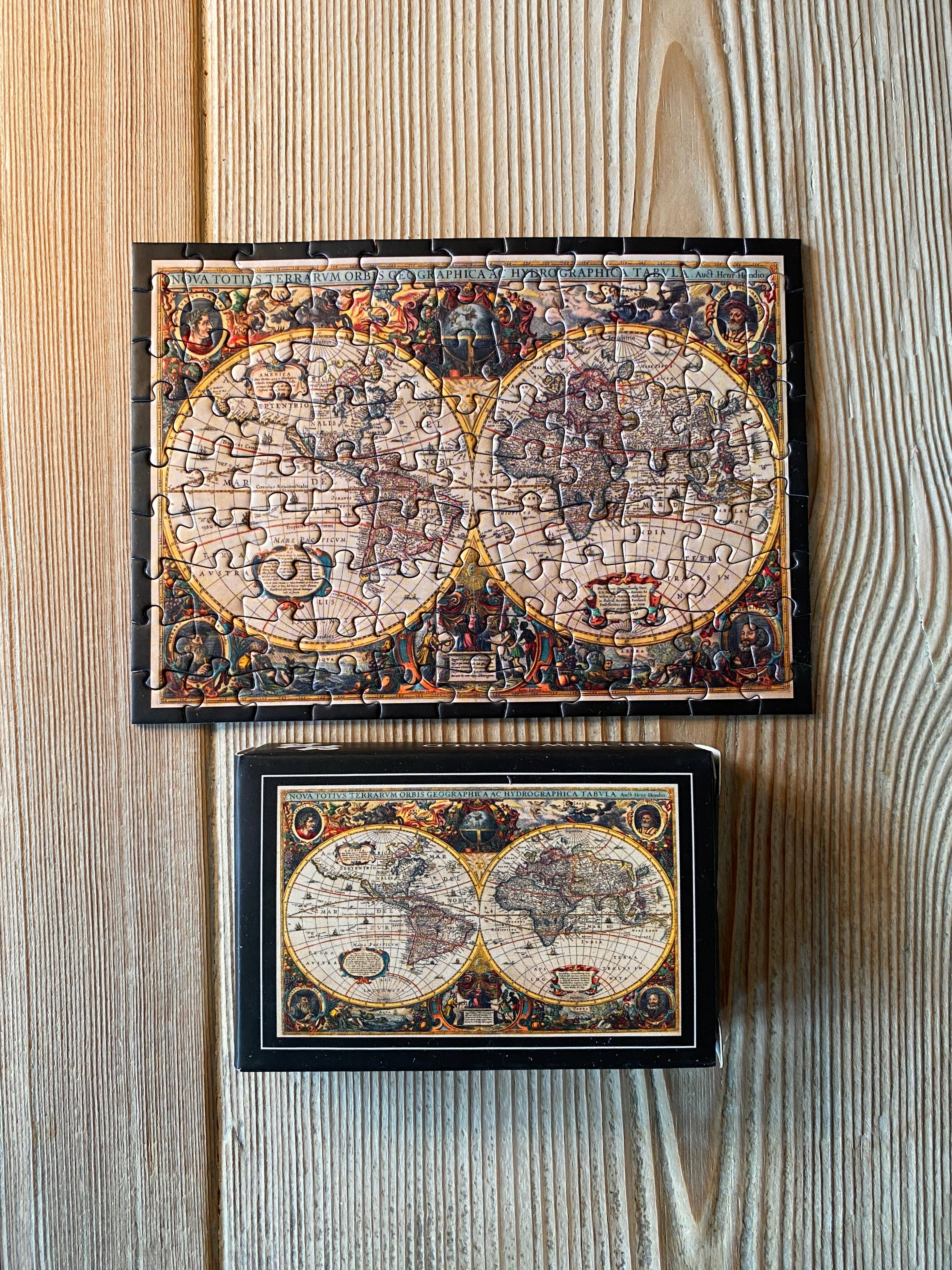 Penny Puzzle – Großhandel Puzzle - Erwachsene – DIE NEUE WELT 99-tlg. Vintage-Minipuzzle1