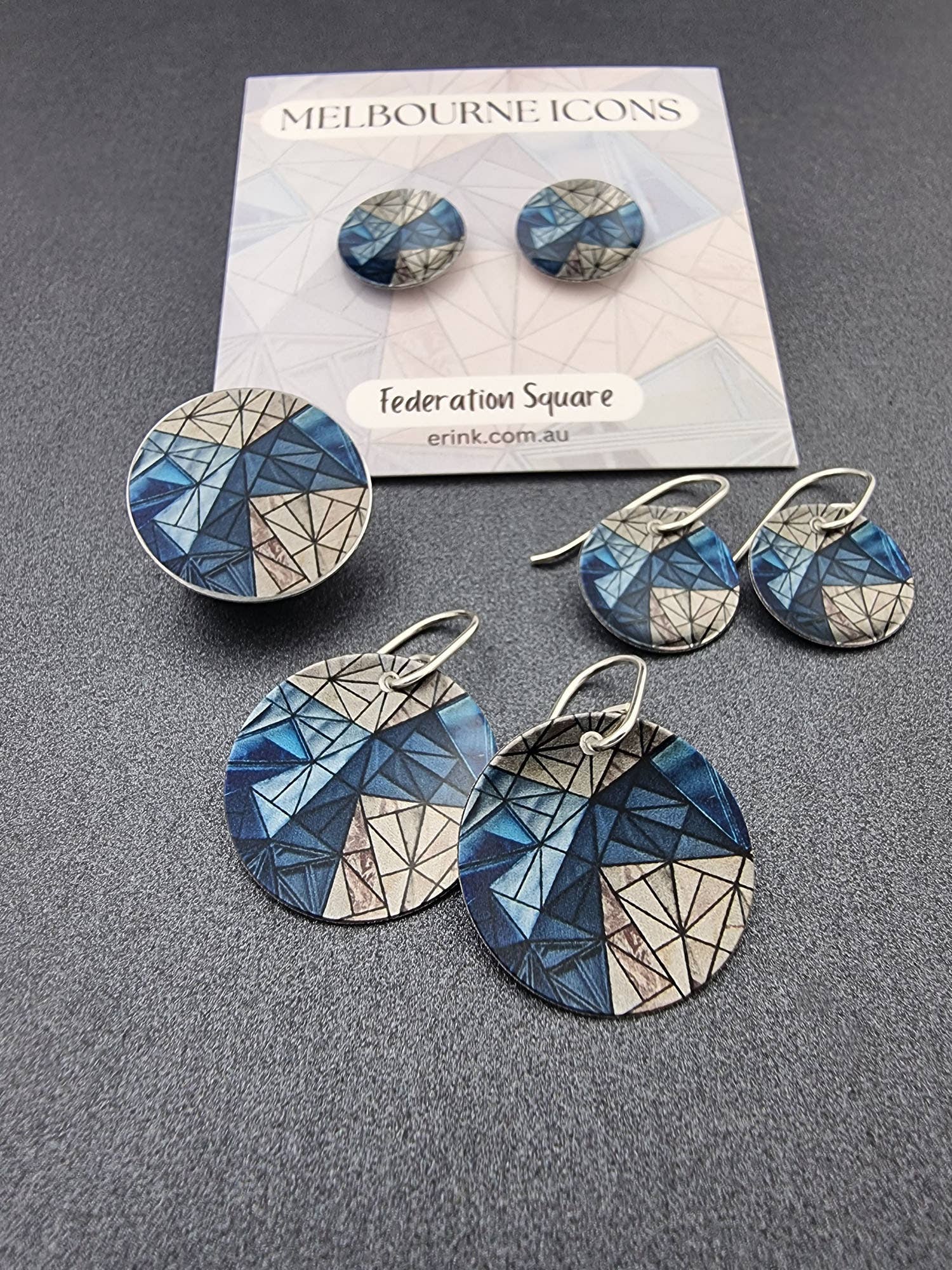 erin.k creative studio - Wholesale Jewellery – Men's - MELBOURNE ICONS - Federation Square3