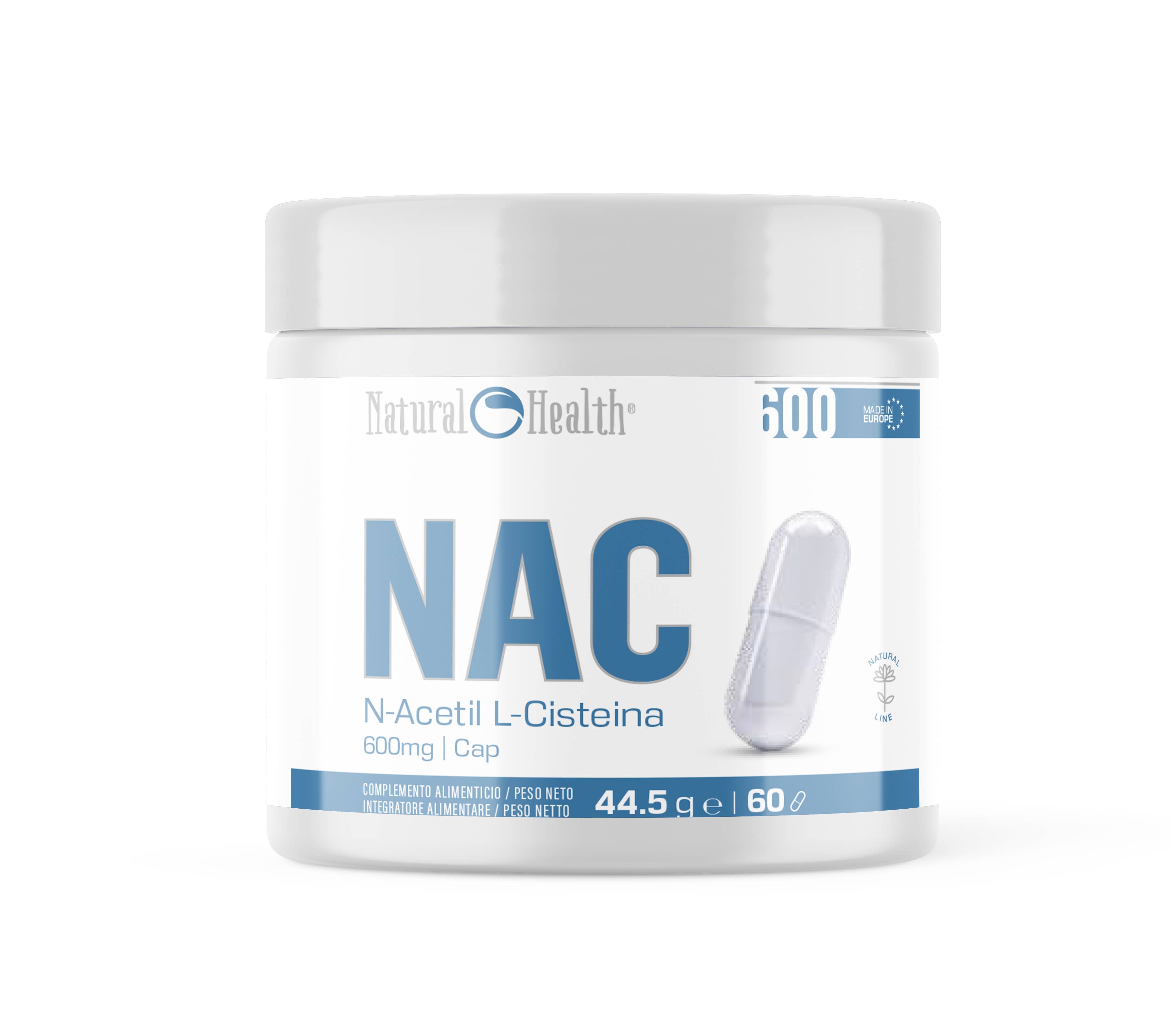 HYPERTROPHY NUTRITION - Wholesale Oral supplement/vitamin - NAC 600mg. 60 caps