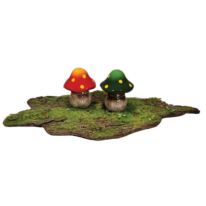 Streamline - Wholesale Salt & Pepper Shaker Set - Woodland Mushroom S&P Set
