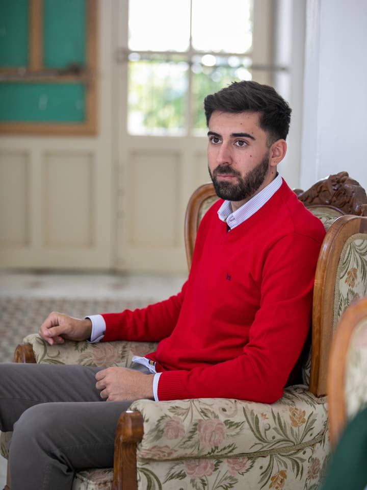 Custi Mikelo: Men's Clothing & Christmas Gifts – wholesale Knitted jumper – Men′s – Red Cotton Jersey1