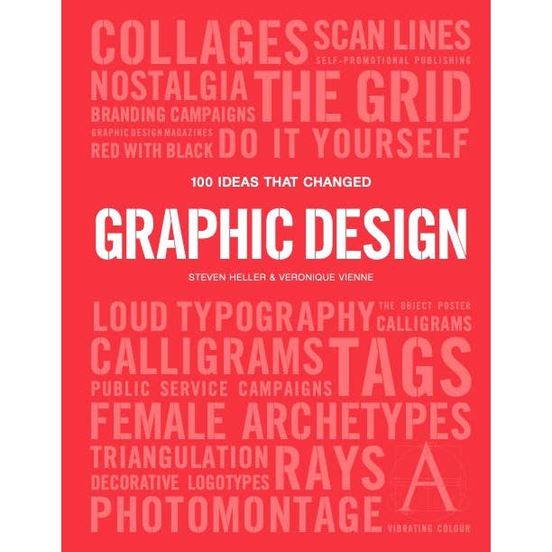 100 Ideas that Changed Graphic Design by Steven Heller (Paperback) for wholesale by HACHETTE UK LTD X LAURENCE KING