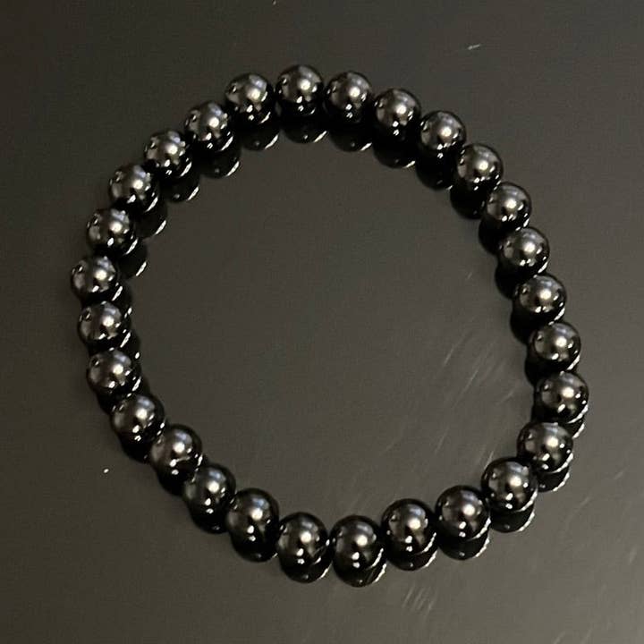 Pulsera turmalina negra para venta al por mayor de WHOLIFECO