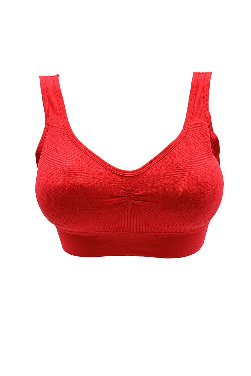 Assorted Super comfort bra with plunge collar/V32045 for wholesale on Faire1
