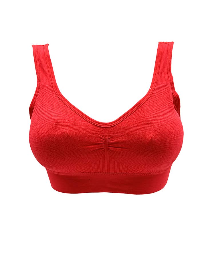 Assorted Super comfort bra with plunge collar/V32045 for wholesale on Faire1