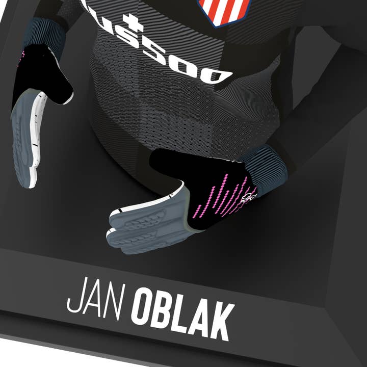 Splink - Wholesale Decorative Figurine - Soccer Collectible Oblak Atletico Madrid 2021/2022