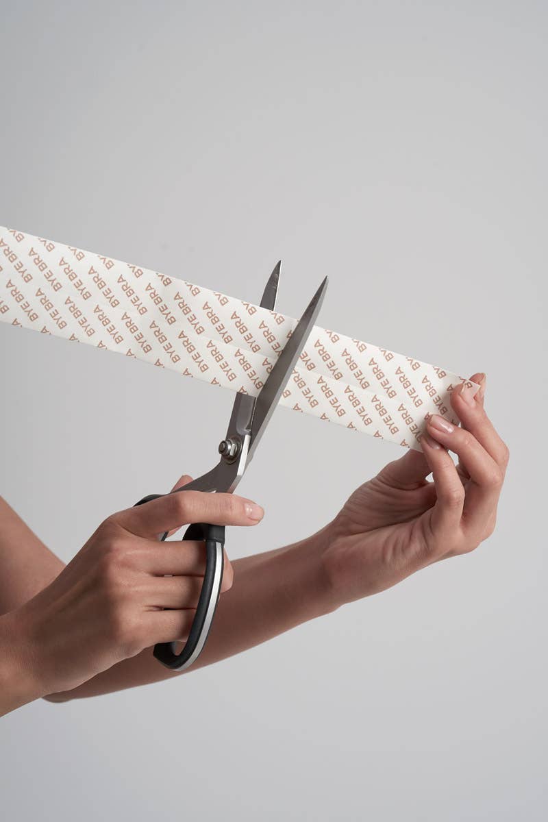 Bye Bra US - Vente Ruban/scotch cache-téton – femme - Rouleau de bande de poitrine+couvre-tétons en satin A-F+4