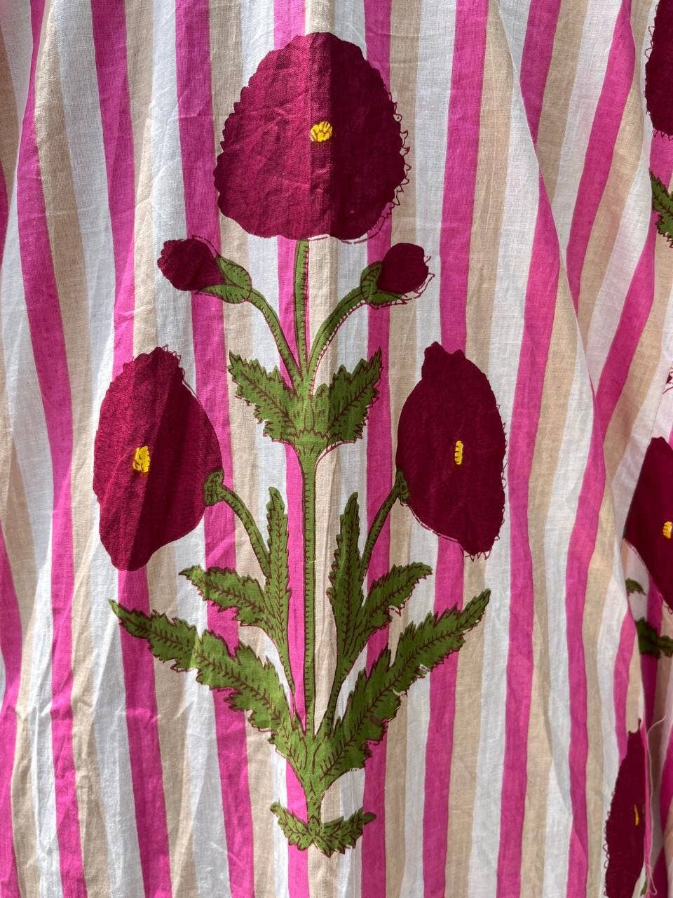 Bhawana Handicrafts - Wholesale Dress - Women's - Indian Cotton Hand Block Printed Floral Boho Summer Dress7