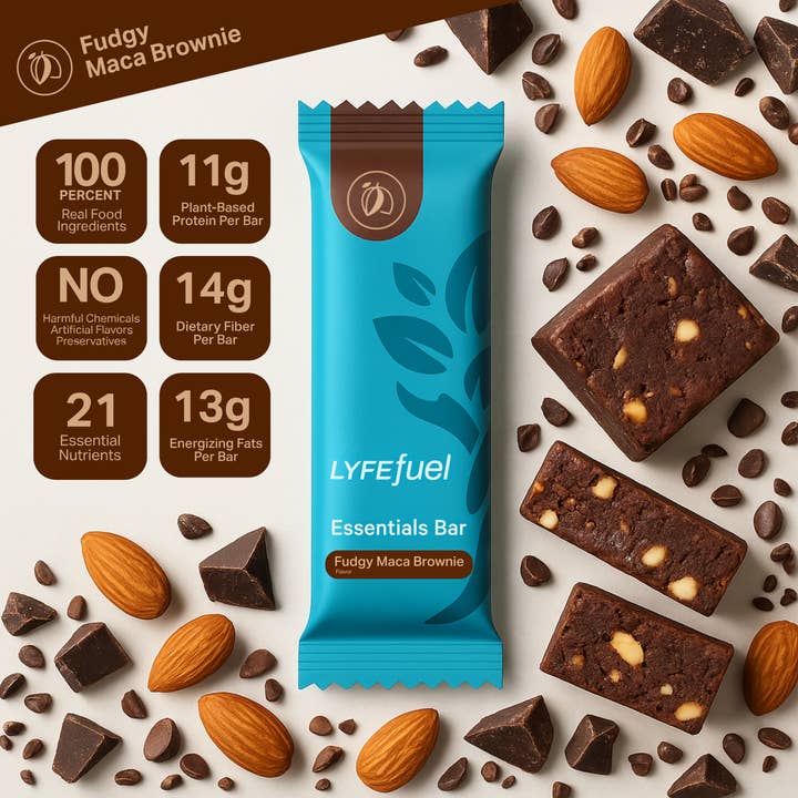 LyfeFuel - Wholesale Snack Bar - Essentials Nutrition Bar2