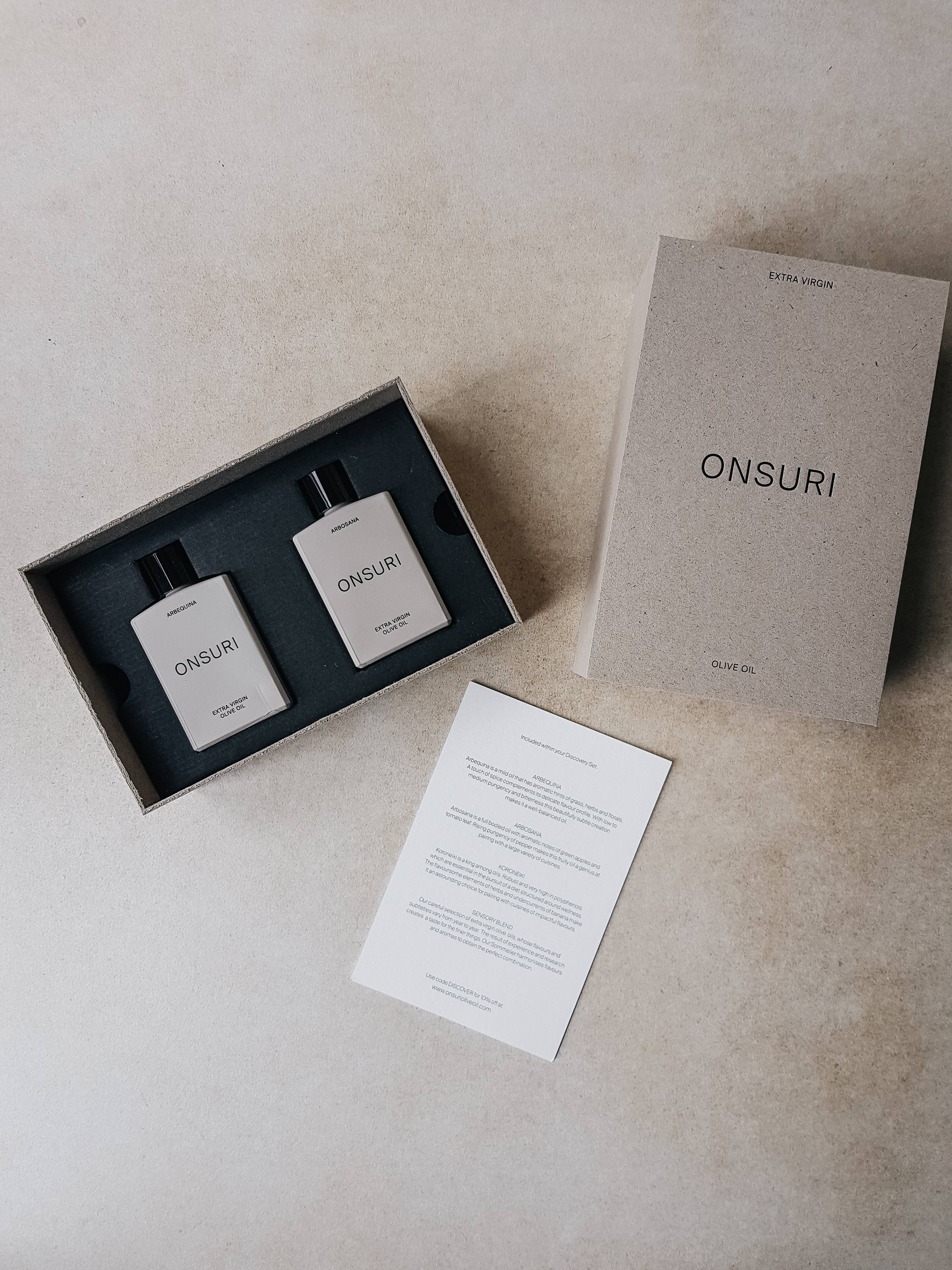 ONSURI – wholesale Olive oil – Discovery 120ml, 4.04 fl oz - ONSURI Extra Virgin Olive Oil11