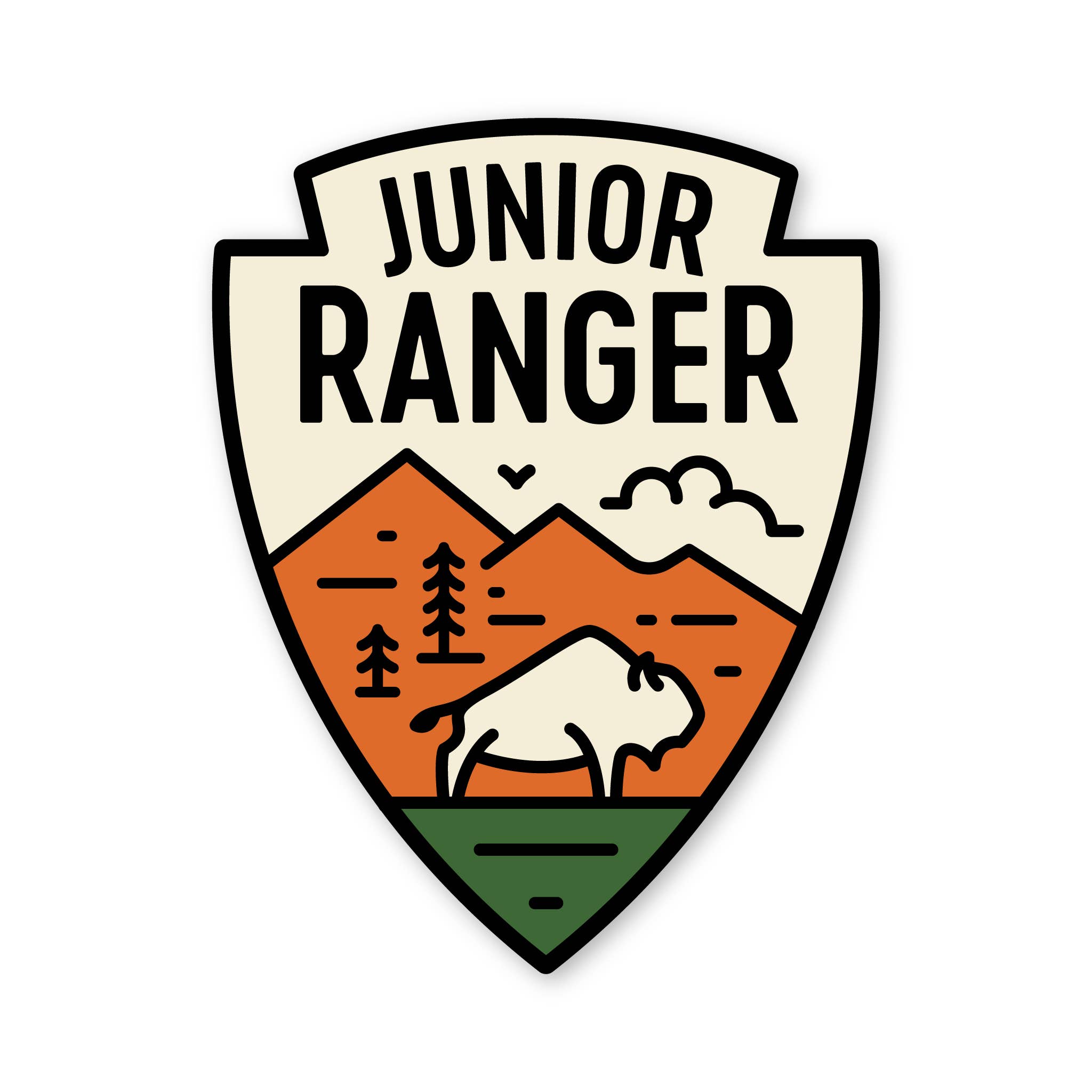 Fell - Wholesale Sticker - Junior Ranger Sticker0