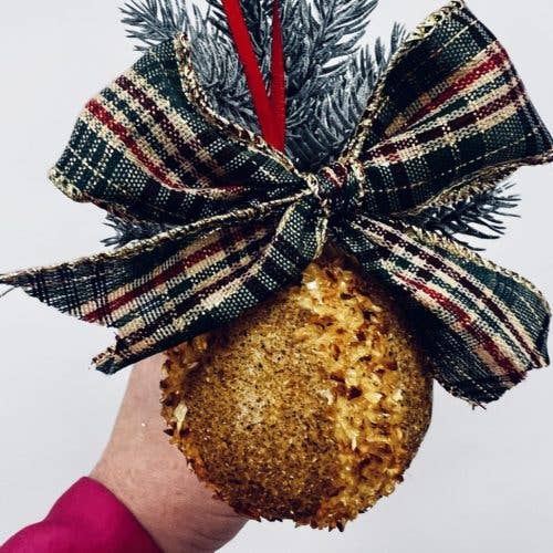 USA Handmade Ball Christmas Tree Ornaments 2026 Baltic Amber Magical Decor KIZIMA for wholesale by KIZIMA