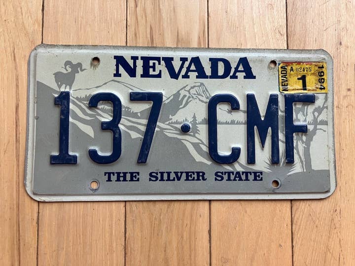 Matrícula de Nevada de 1994 para venta al por mayor de RusticPlates