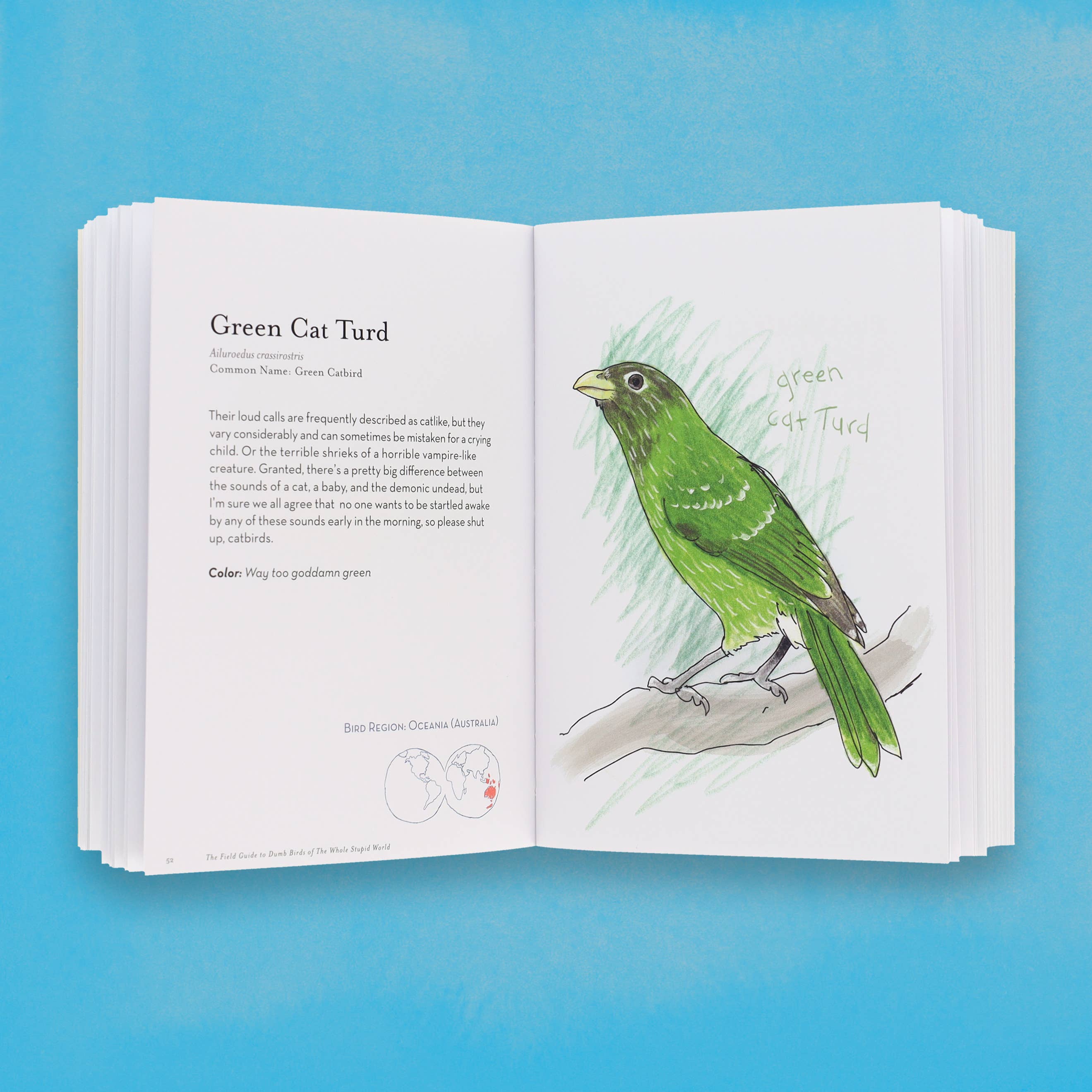 Chronicle Books - Wholesale Humor - The Field Guide to Dumb Birds of the Whole Stupid World4