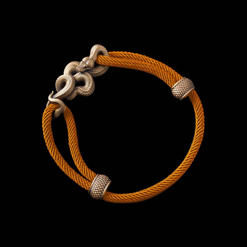 Coppertist.wu - Wholesale Woven/Braided Bracelet - Tree Boa Rope Bracelet - Brass13
