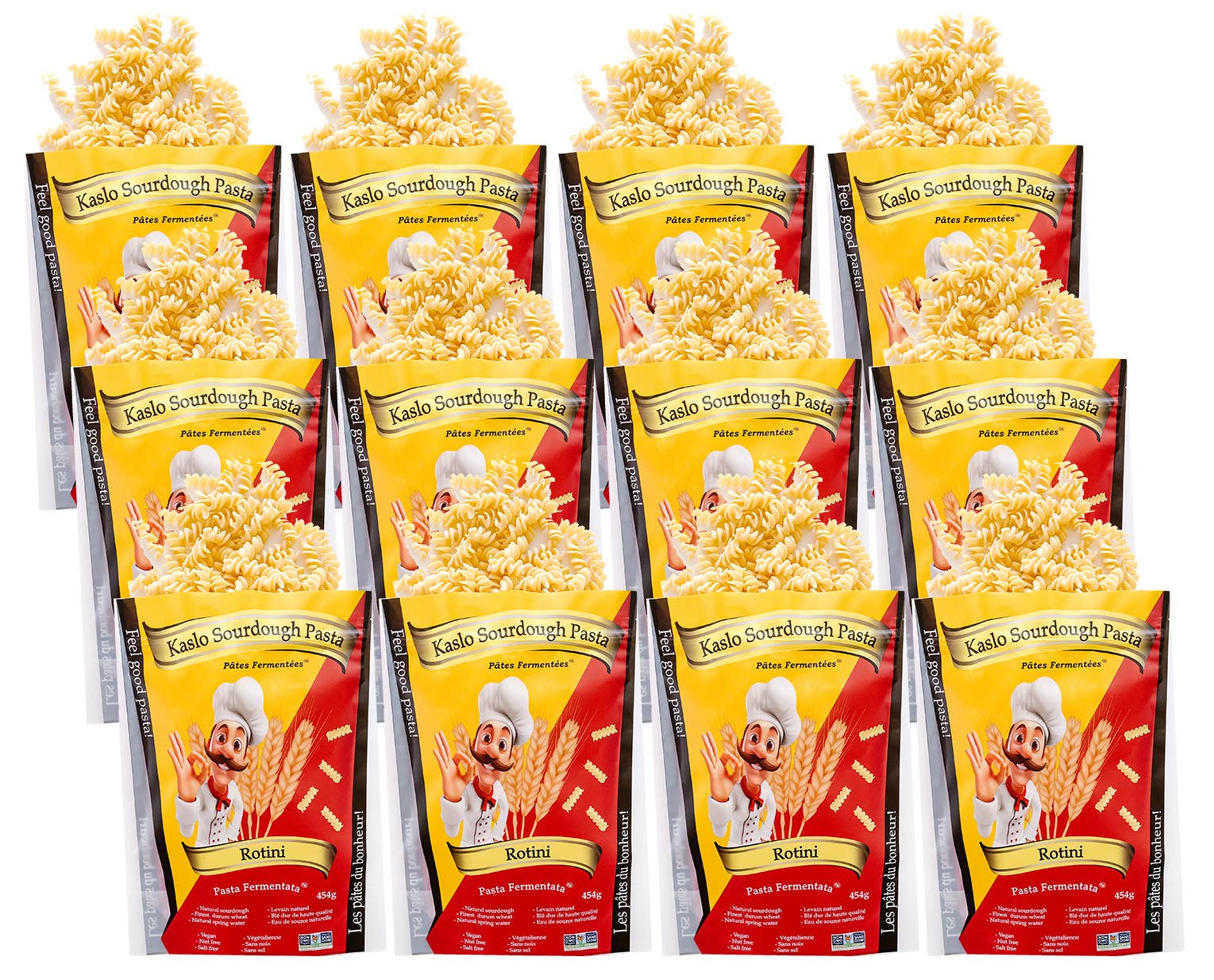 Kaslo Sourdough Pasta (USA) - Wholesale Pasta - Classic Sourdough Rotini Pasta0