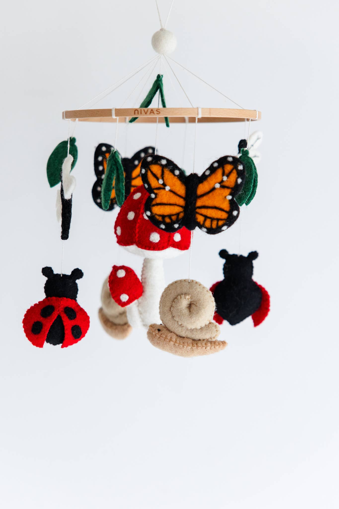 Nivas – wholesale Baby mobile – Garden Crib Mobile - Handmade Nursery Decor0
