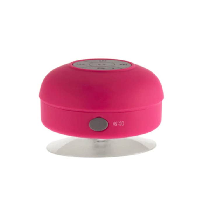 Savoy Active - Venta al por mayor Altavoces - Altavoz Bluetooth para ducha, color rojo/rosa2