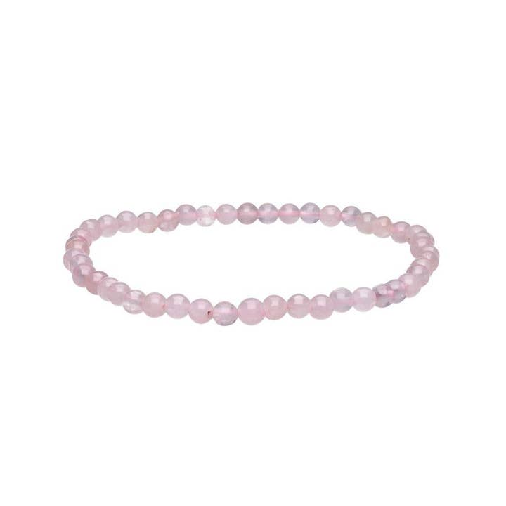 4 mm Rose Quartz Bracelet for wholesale by Vives de la Cortada S.L