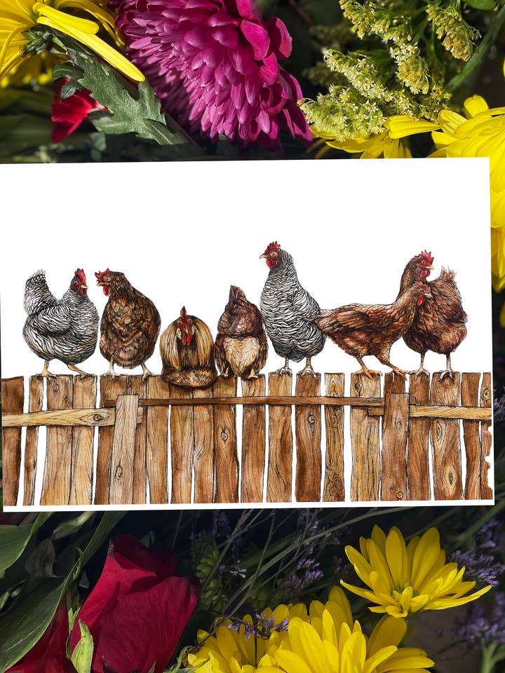 En la cuerda floja para venta al por mayor de Busy Lizzy Ink