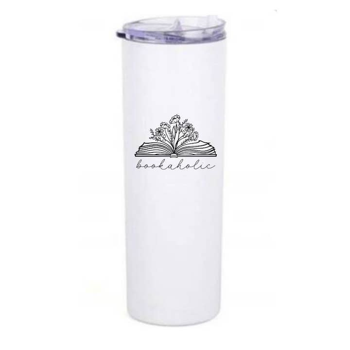 Gobelet à café « Bookaholic », gobelet pour amoureux des livres pour la vente par Fbombs & Booze