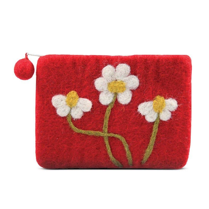 BNB Crafts Inc. - Wholesale Coin Purse - Women's - Needle Daisy Flowers Coin Purse4