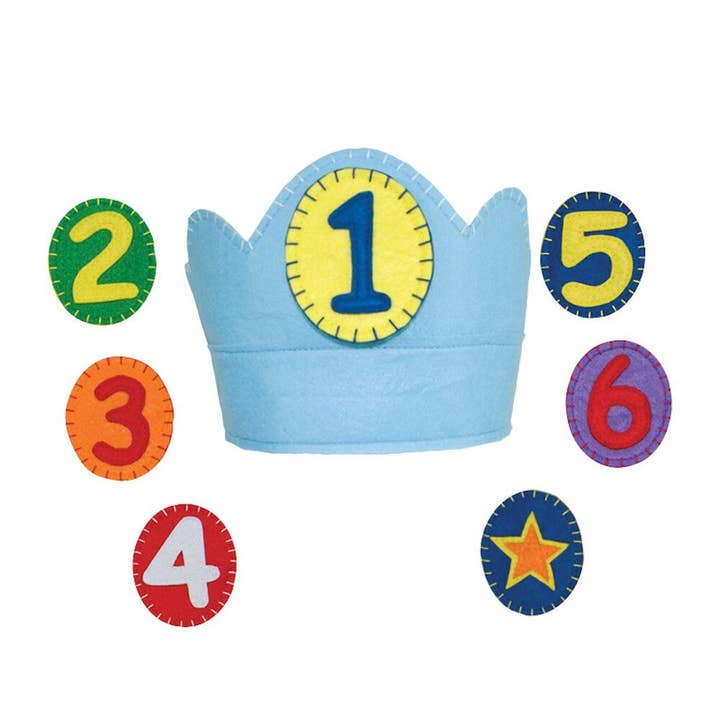 George Yearly Birthday Crown for wholesale by Groovy Holidays