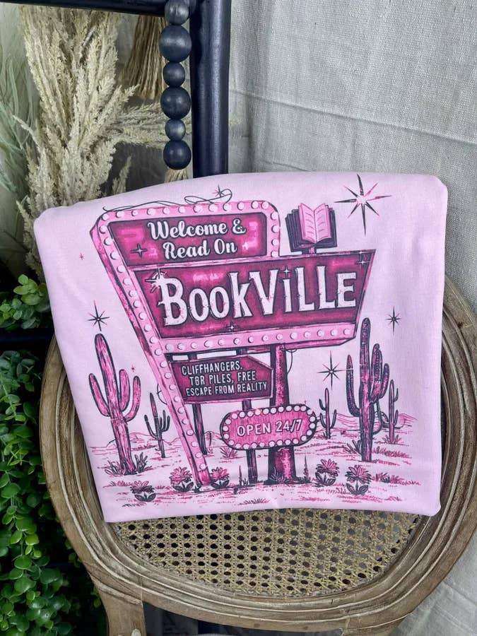 Bookville (Gildan Tee) for wholesale by 1/2 Penny Wholesale