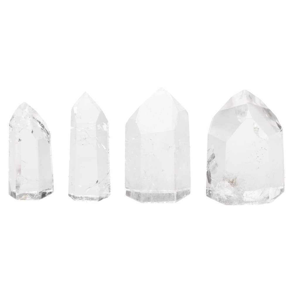 Vives de la Cortada S.L – Engroshandel Spirituelle sten og krystaller – Ekstra kvalitets polerede kvartspoint 2-5 cm0