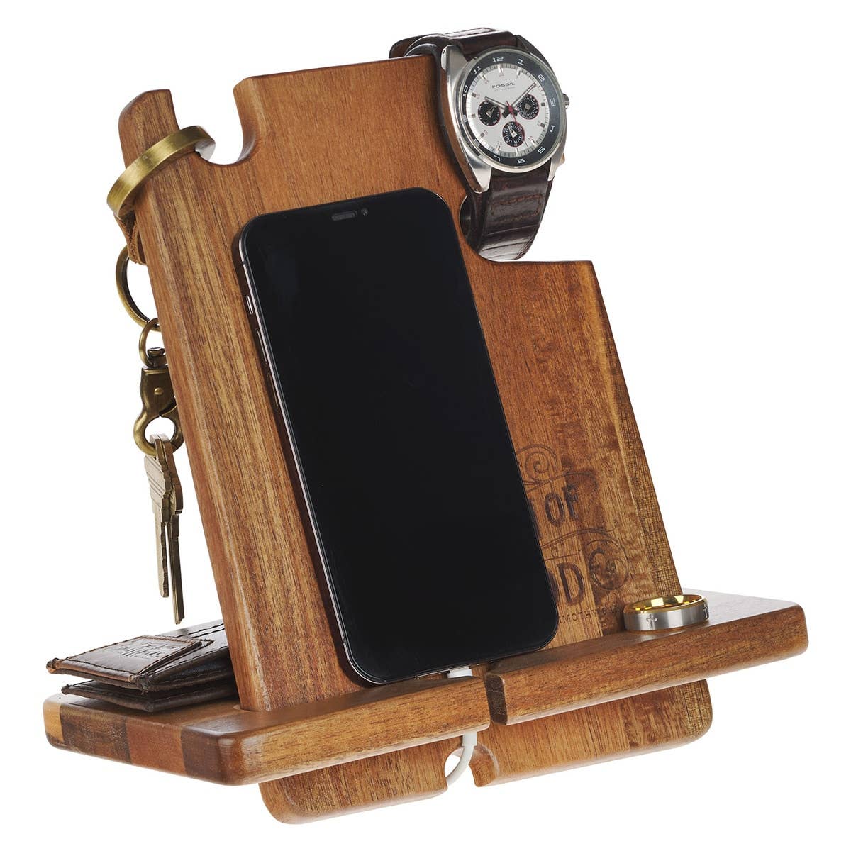 Christian Art Gifts - Vente Rangements de bureau - Organisateur multifonctions en forme d'homme de Dieu4