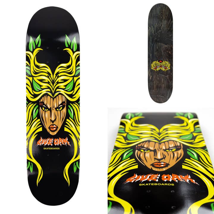 Live Oak Skateboard Goddess for wholesale by Santa Cruz Surf Shop