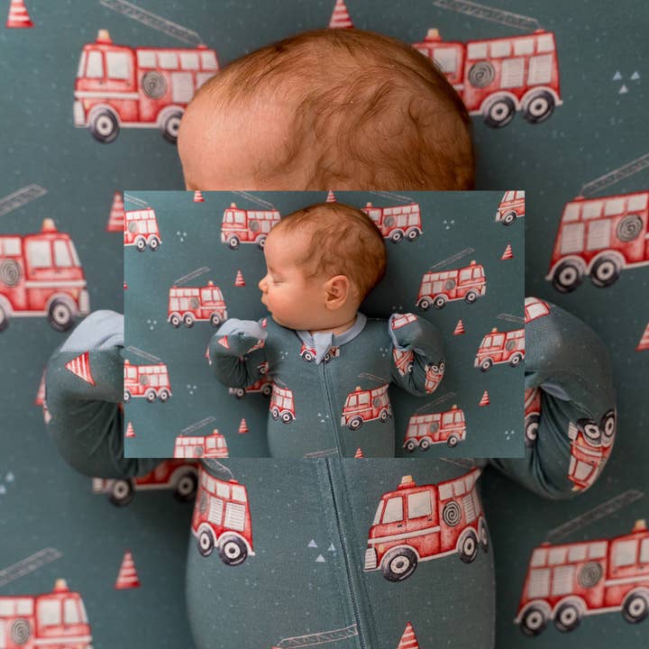 Pip + Phee - Wholesale Cot/Crib Sheets - Bamboo Crib Sheets | LE Prints34